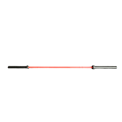 2.2m 7ft Olympic Weightlifting Bar - Cerakote RED 20kg Bar 1500lb Premium Elite Men's Barbell | INSOURCE 2.2m 7ft Olympic Weightlifting Bar - Cerakote RED 20kg Bar 1500lb Premium Elite Men's Barbell | INSOURCE