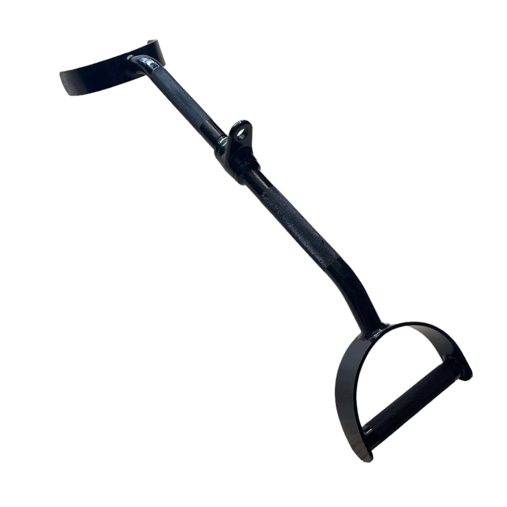 Black Steel Lat Pulldown D Handle Cable Attachment | INSOURCE Black Steel Lat Pulldown D Handle Cable Attachment | INSOURCE
