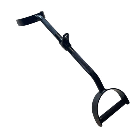 Black Steel Lat Pulldown D Handle Cable Attachment | INSOURCE Black Steel Lat Pulldown D Handle Cable Attachment | INSOURCE