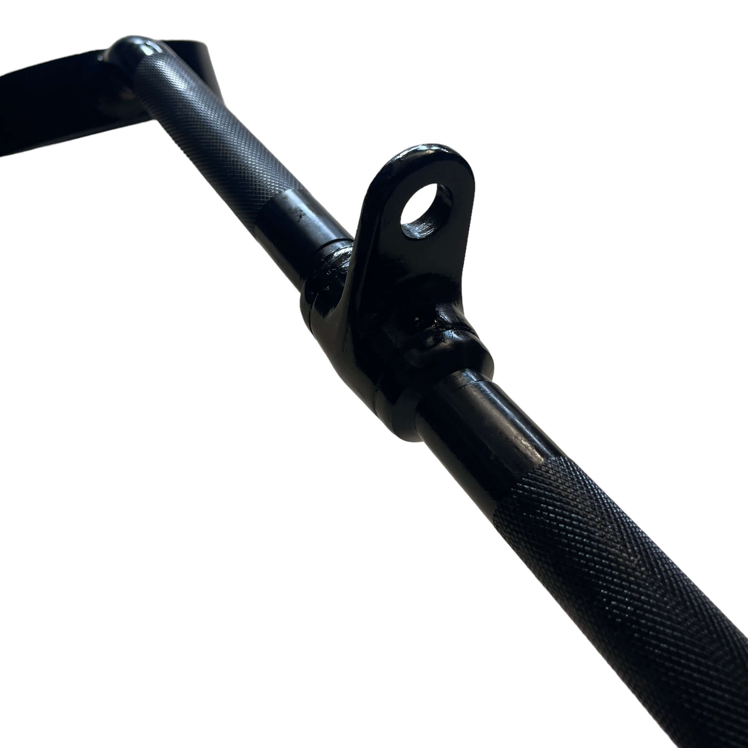 Black Steel Lat Pulldown D Handle Cable Attachment | INSOURCE Black Steel Lat Pulldown D Handle Cable Attachment | INSOURCE