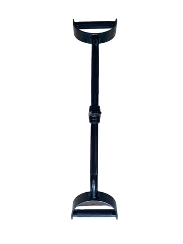 Black Steel Lat Pulldown D Handle Cable Attachment | INSOURCE Black Steel Lat Pulldown D Handle Cable Attachment | INSOURCE