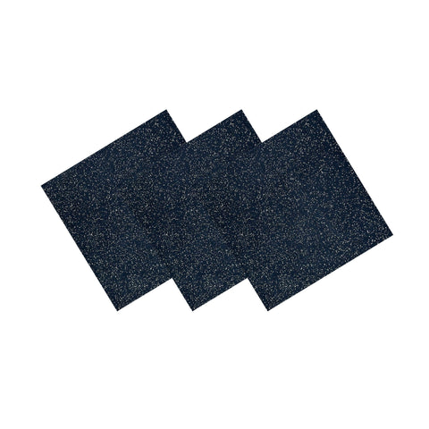 Pack of 3 - 30mm Rubber Gym Flooring Dual Density EPDM Rubber Dense Tile Mat 1m x 1m BLACK with WHITE | INSOURCE Pack of 3 - 30mm Rubber Gym Flooring Dual Density EPDM Rubber Dense Tile Mat 1m x 1m BLACK with WHITE | INSOURCE