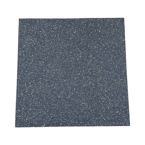 Pack of 9 - 30mm Rubber Gym Flooring Dual Density EPDM Rubber Dense Tile Mat 1m x 1m BLACK with WHITE | INSOURCE Pack of 9 - 30mm Rubber Gym Flooring Dual Density EPDM Rubber Dense Tile Mat 1m x 1m BLACK with WHITE | INSOURCE
