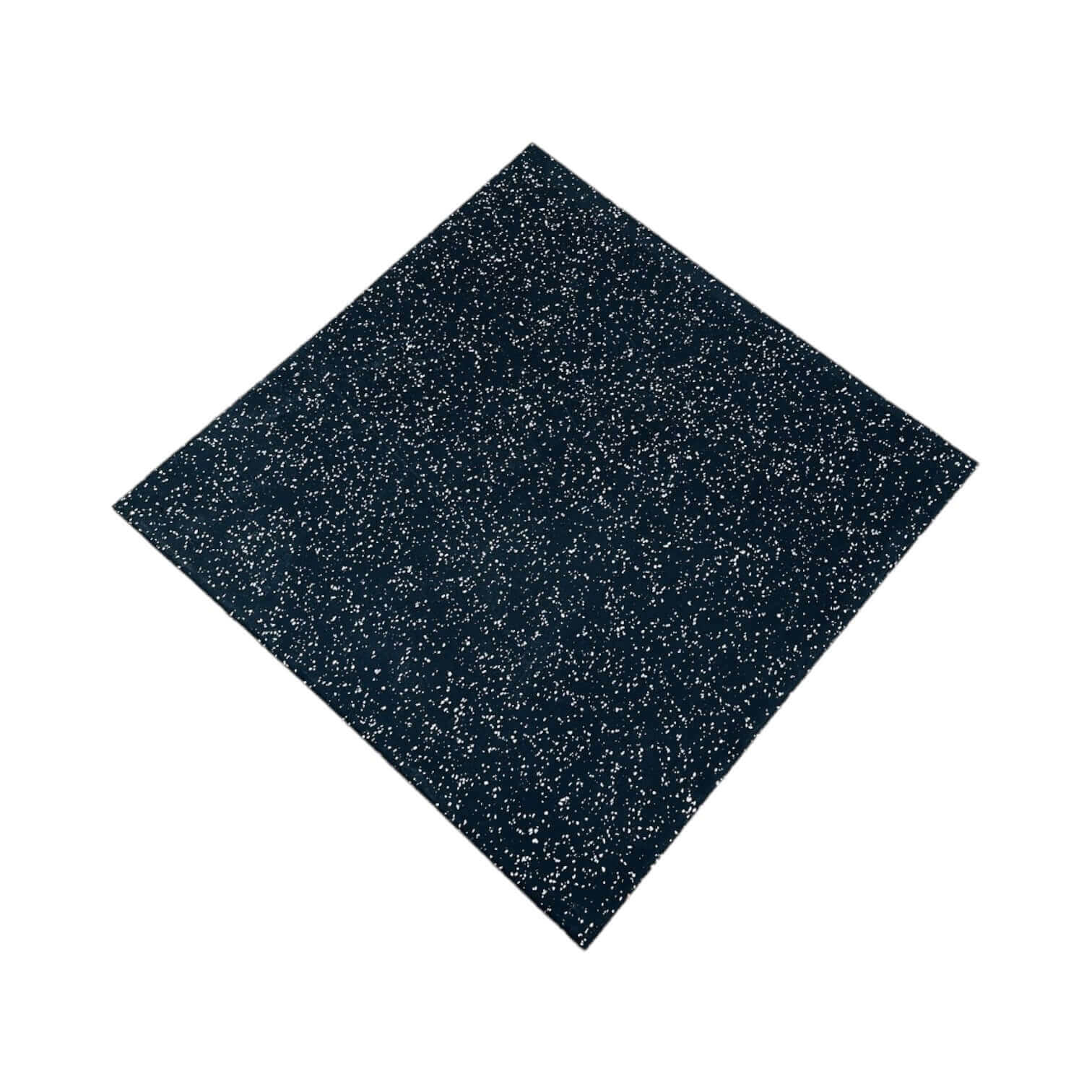 Pack of 3 - 30mm Rubber Gym Flooring Dual Density EPDM Rubber Dense Tile Mat 1m x 1m BLACK with WHITE | INSOURCE Pack of 3 - 30mm Rubber Gym Flooring Dual Density EPDM Rubber Dense Tile Mat 1m x 1m BLACK with WHITE | INSOURCE