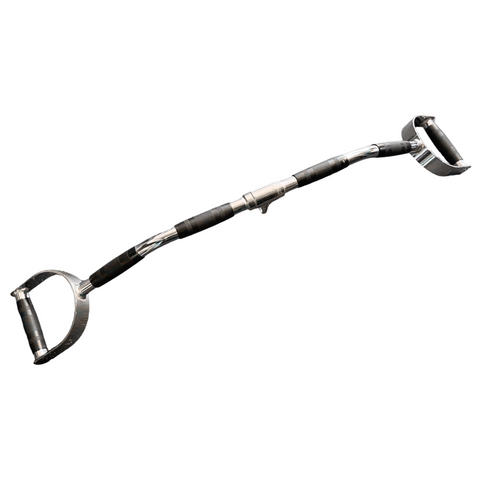 Cable Attachment Pack B - Stirrup, Multi-Purpose bar, Rubber Lat Pulldown D-Handle Cable Attachment Pack B - Stirrup, Multi-Purpose bar, Rubber Lat Pulldown D-Handle
