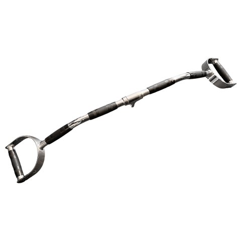 Cable Attachment Pack B - Stirrup, Multi-Purpose bar, Rubber Lat Pulldown D-Handle Cable Attachment Pack B - Stirrup, Multi-Purpose bar, Rubber Lat Pulldown D-Handle