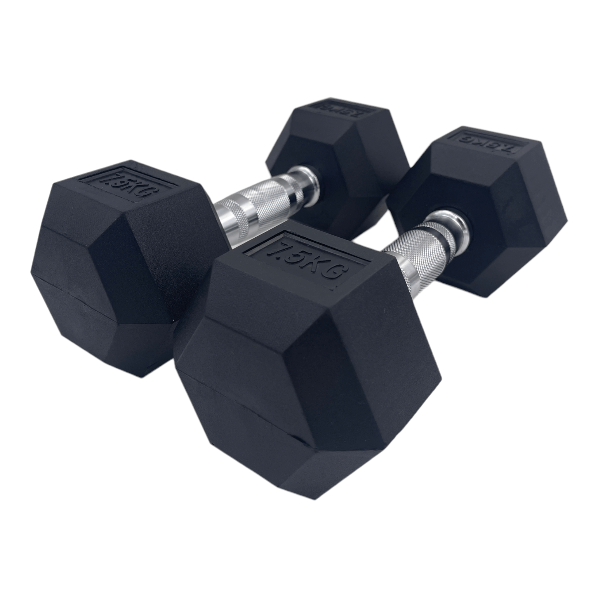 5kg to 20kg Rubber Hex Dumbbell Package (7 pairs) | INSOURCE