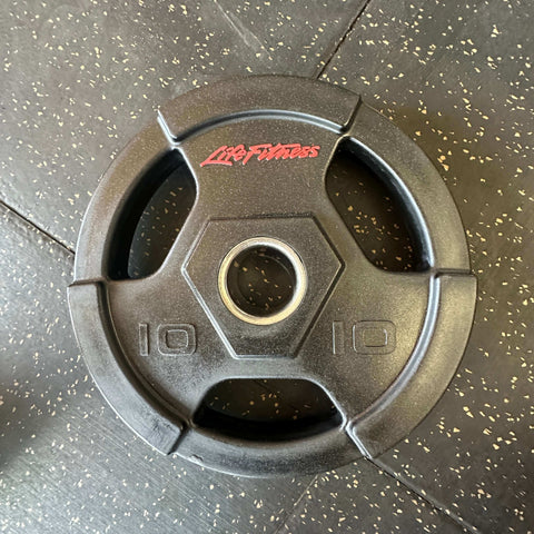 Polyurethane Tri Grip Weight Plates High quality PU [Pre-owned]