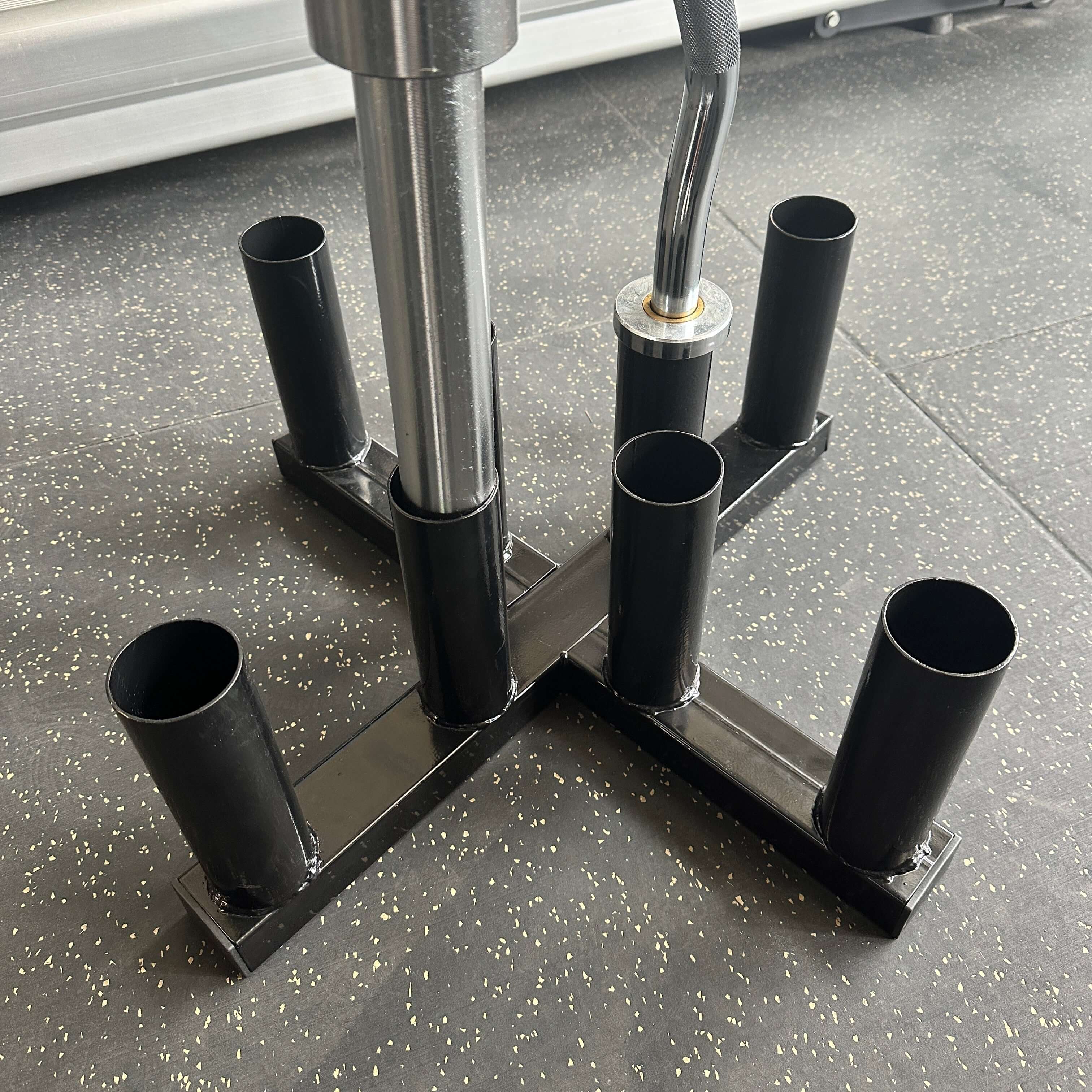 8 Bar Commercial Olympic Barbell Storage Holder | INSOURCE