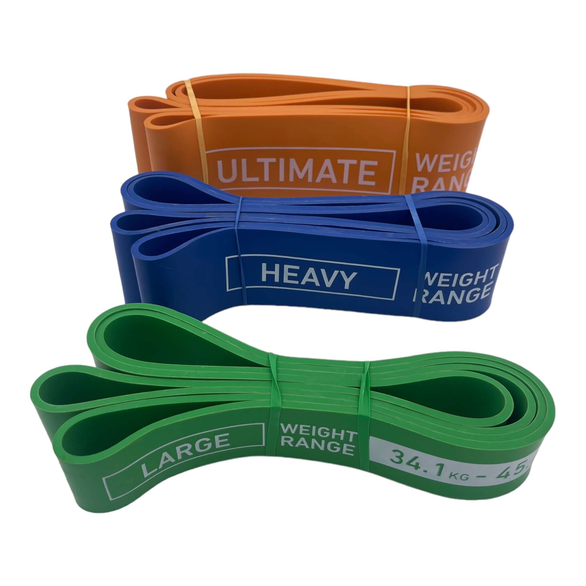 Ultimate Strength Pack of 3 Latex Resistance Power Pull Up Bands | INSOURCE