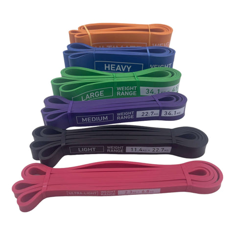 Latex Resistance Power Bands LIGHT BLACK 21mm | INSOURCE