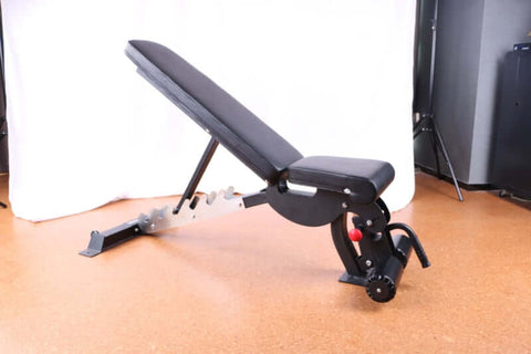 Commercial Flat Incline Decline Adjustable FID Bench with Leg Supports | INSOURCE
