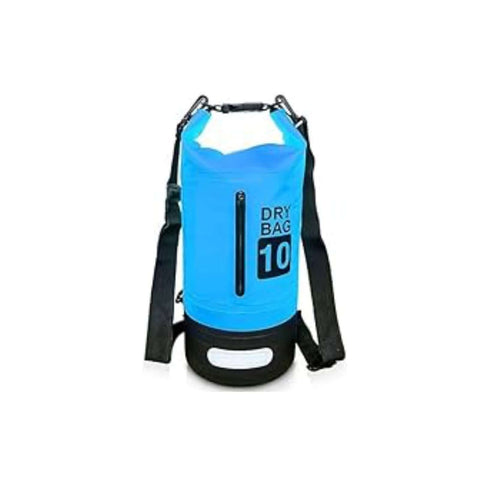 Waterproof Dry Bag 10L BLUE | Lightweight Large Capacity Sack | Organizer Storage Utility Bags | INSOURCE