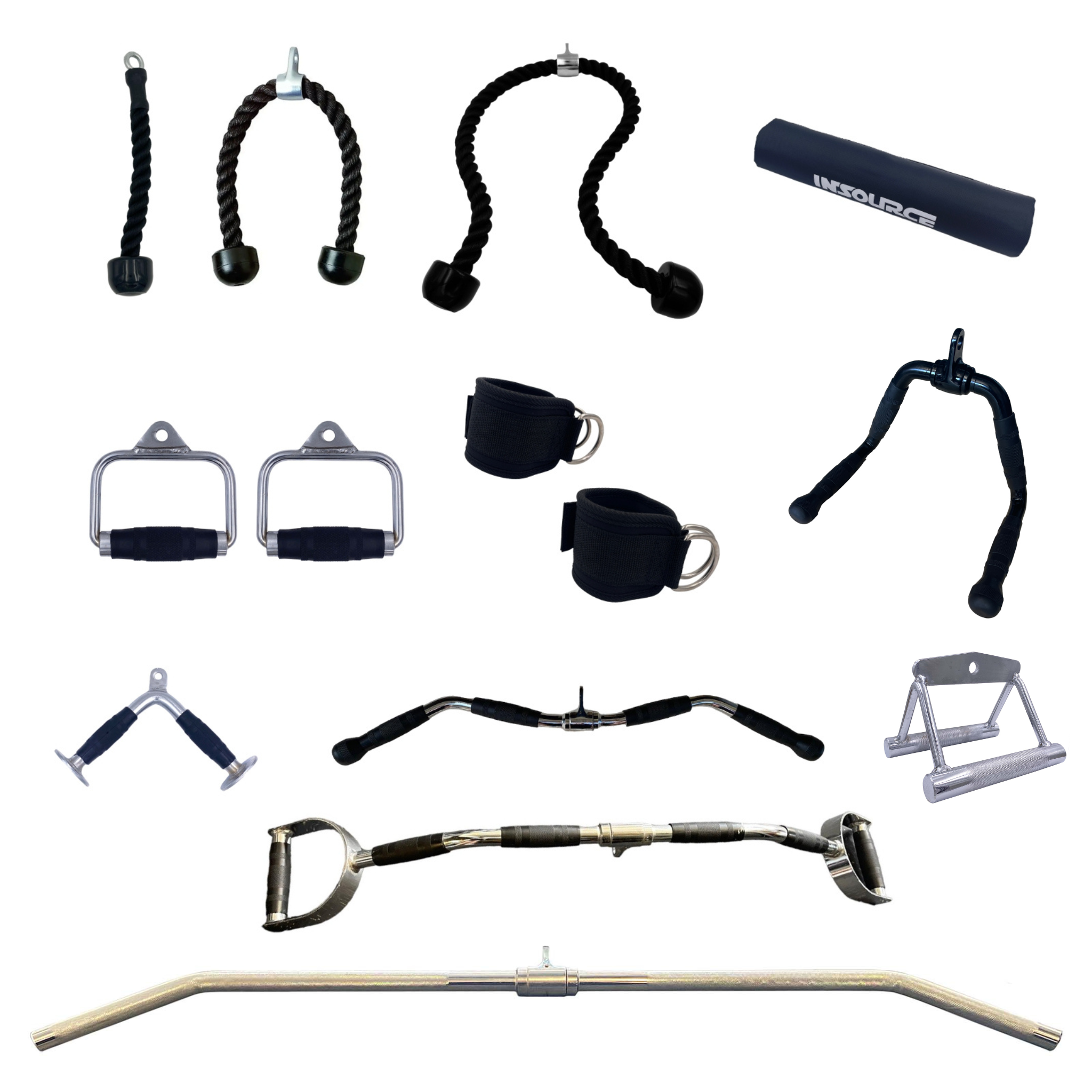 Cable Pulley Extension Attachments Exercise Machine Accessories