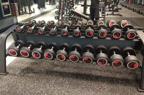 Commercial 10 Pair Dumbbell Rack [Used]