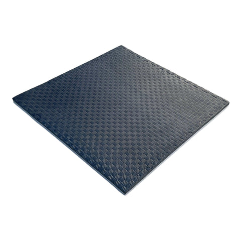 20mm EVA Foam Jigsaw Interlocking Floor Tile Mat 1m x 1m BLACK / GREY