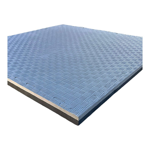 Pack of 5 - 40mm EVA Foam Jigsaw Interlocking Floor Tile Mat 1m x 1m BLACK / GREY