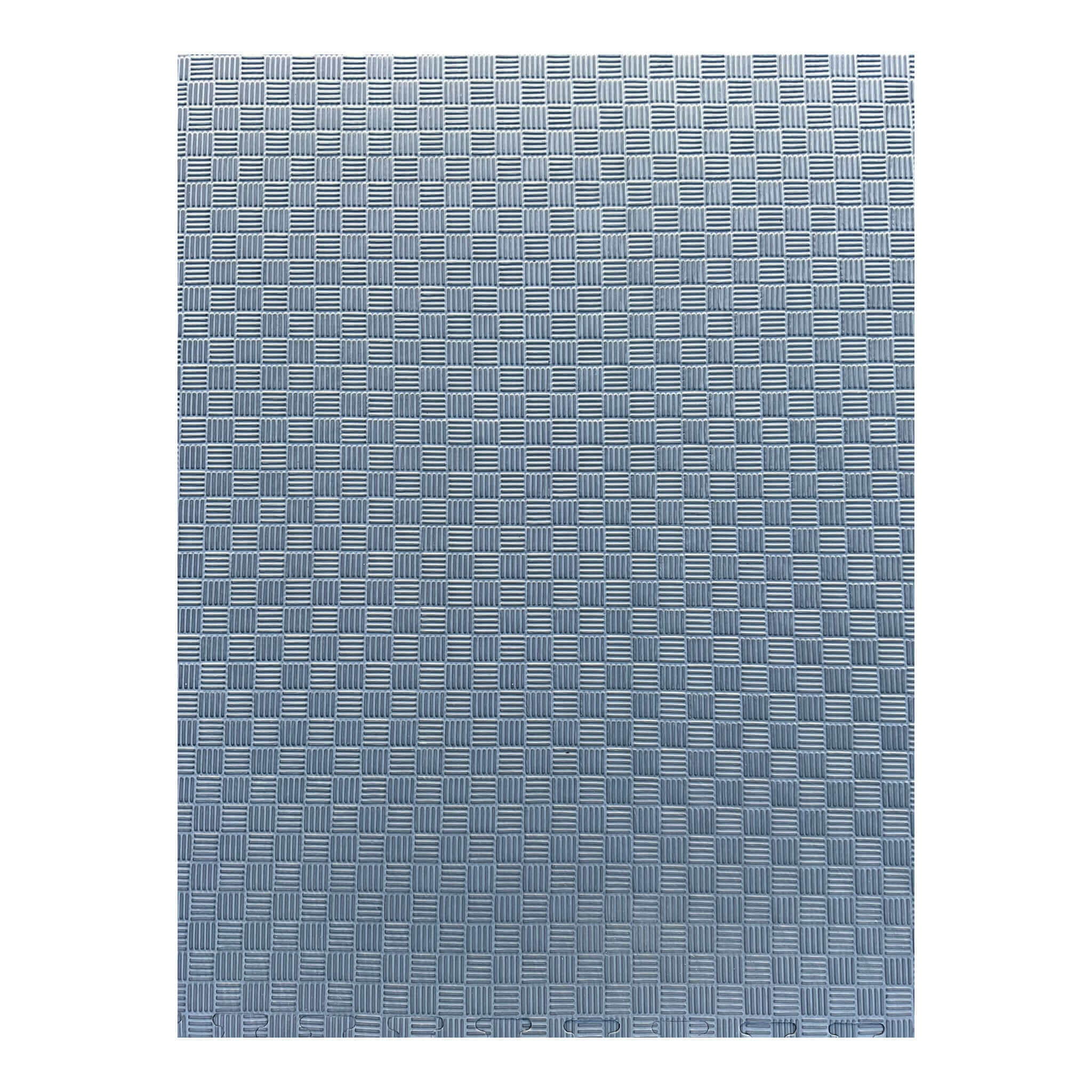 Pack of 5 - 40mm EVA Foam Jigsaw Interlocking Floor Tile Mat 1m x 1m BLACK / GREY | INSOURCE