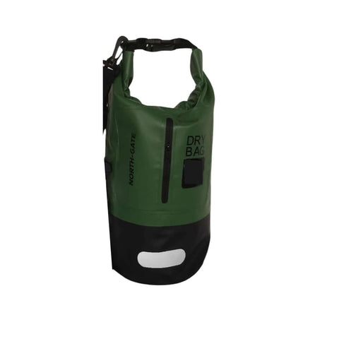 Waterproof Dry Bag 10L GREEN | Lightweight Large Capacity Sack | Organizer Storage Utility Bags | INSOURCE