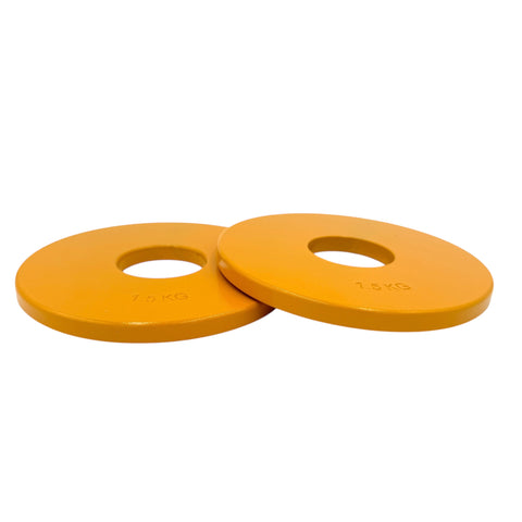 1.5kg Steel Fractional Plates Pair