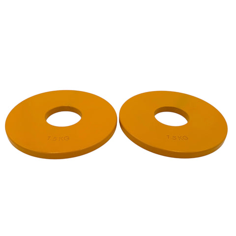 1.5kg Steel Fractional Plates Pair