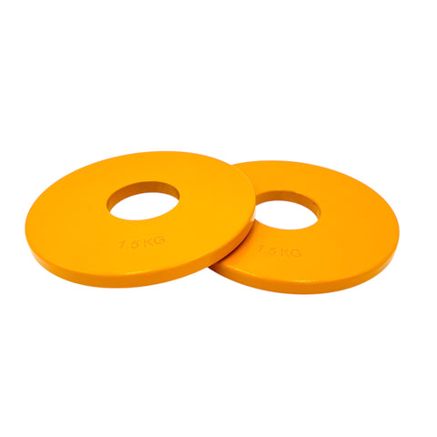 1.5kg Steel Fractional Plates Pair