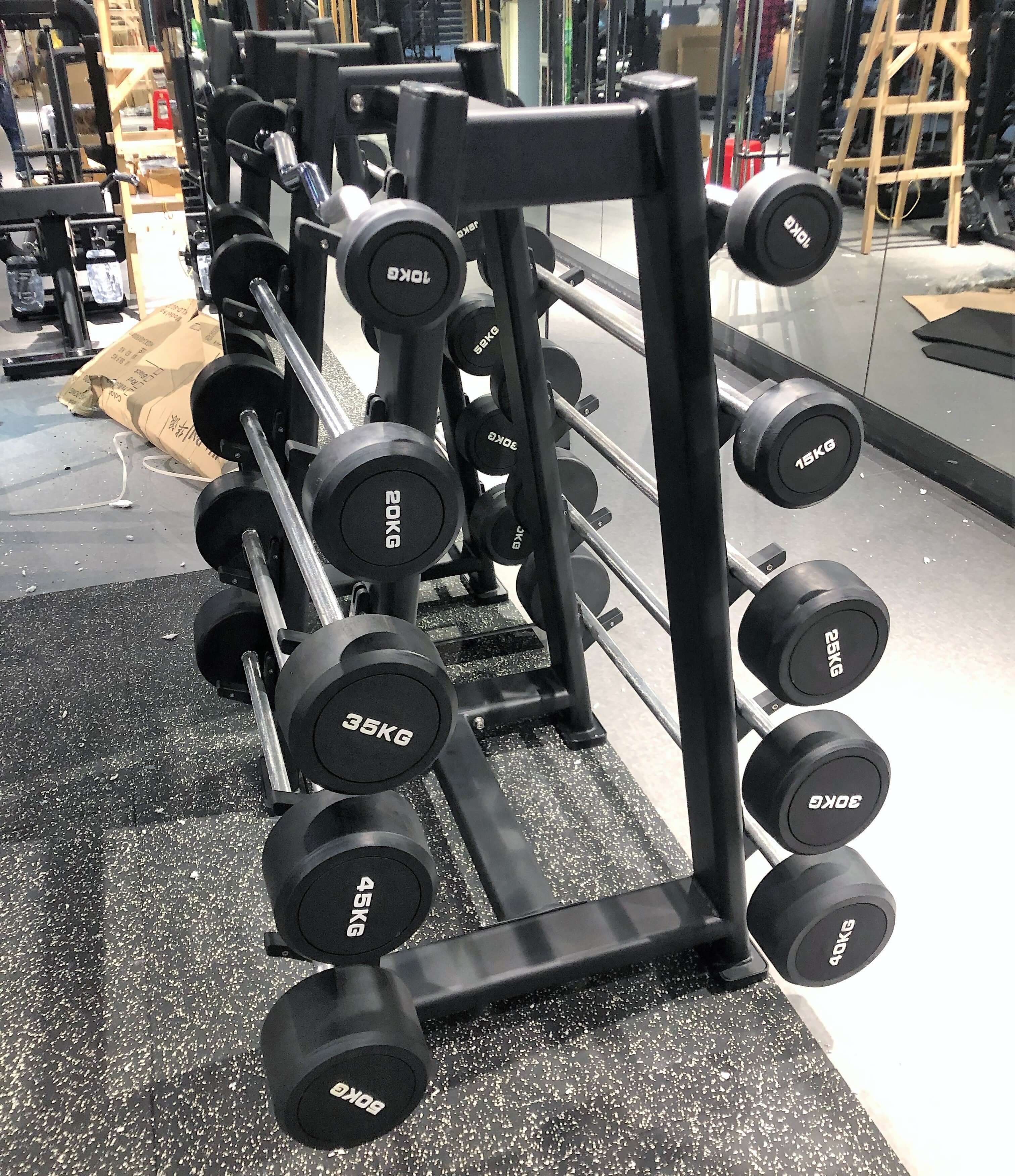 Fixed Barbell Rack hold 10 Bars [Pre-owned] | INSOURCE