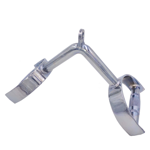 Cable Attachment Pack C - Stirrup, Close Grip Row, Tri Rope, Steel Ez Curl Bar