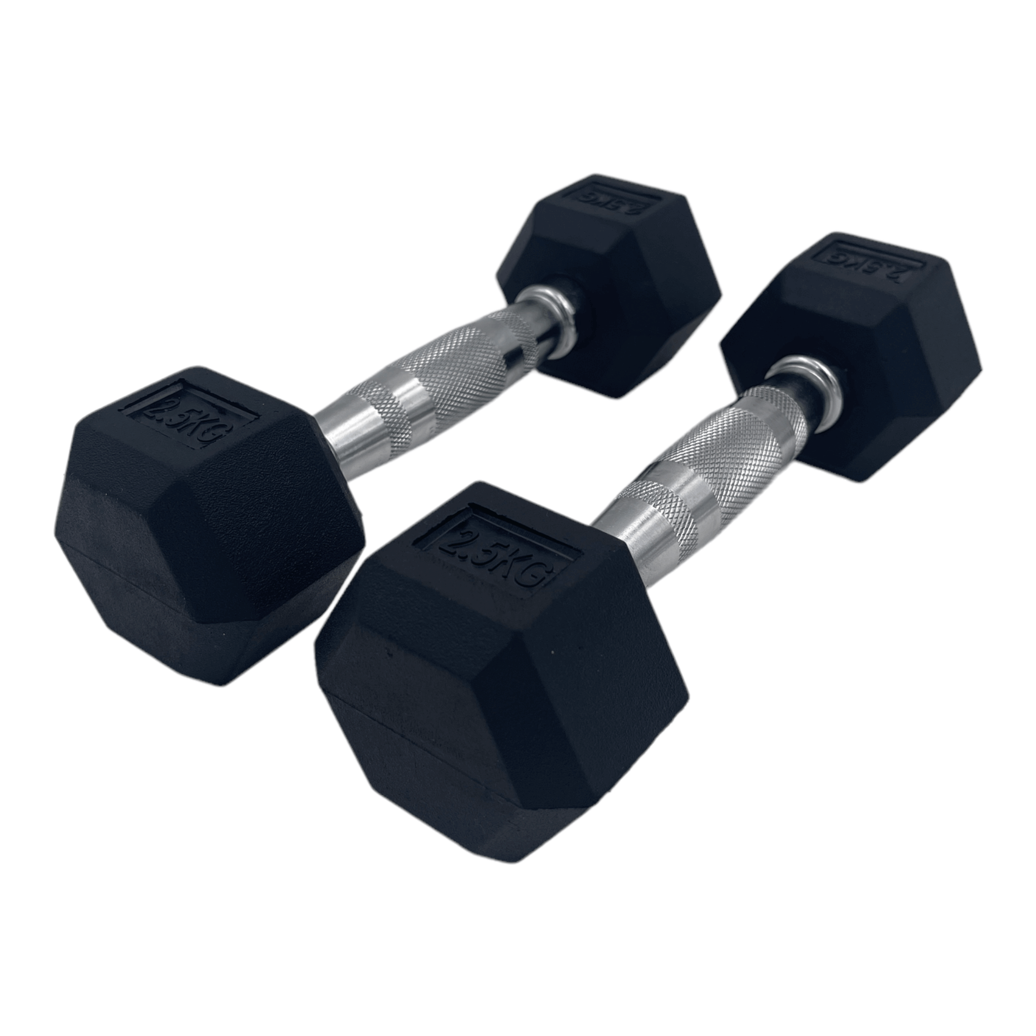 Rubber Hex Dumbbells 1kg - 70kg | INSOURCE