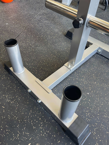 6 Sleeve Vertical Weight Plate Barbell Storage Rack