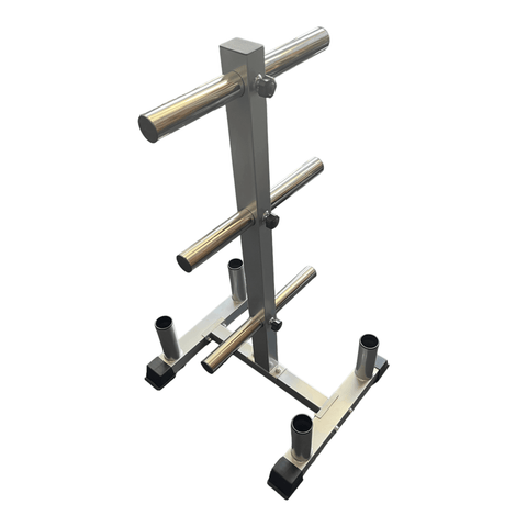 6 Sleeve Vertical Weight Plate Barbell Storage Rack