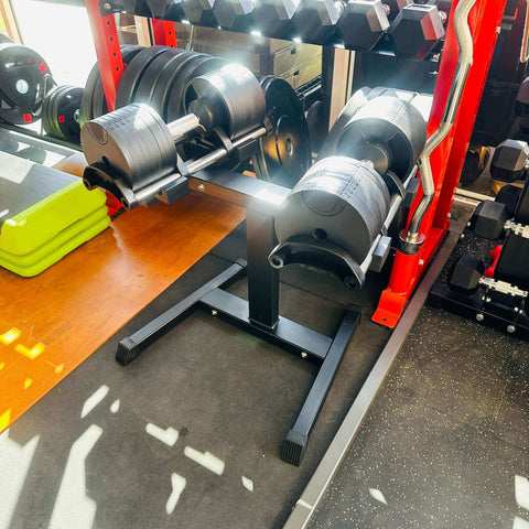 Compact Adjustable Dumbbell Stand