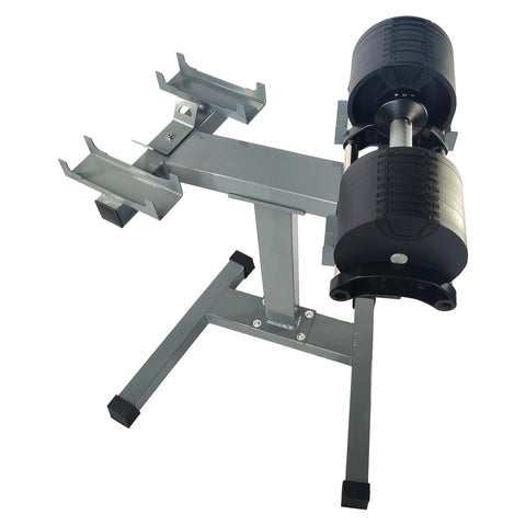 32kg Compact Adjustable Dumbbells and Stand Bundle | Adjustable Dumbbells | INSOURCE