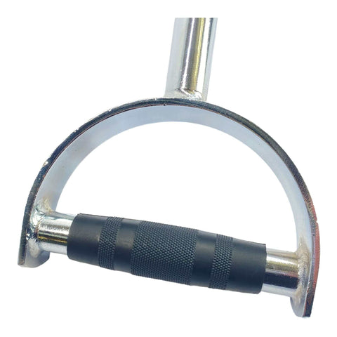 Rubber Lat Pulldown D-Handle 66cm Cable Attachment