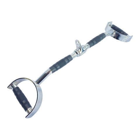 Rubber Lat Pulldown D-Handle 66cm Cable Attachment