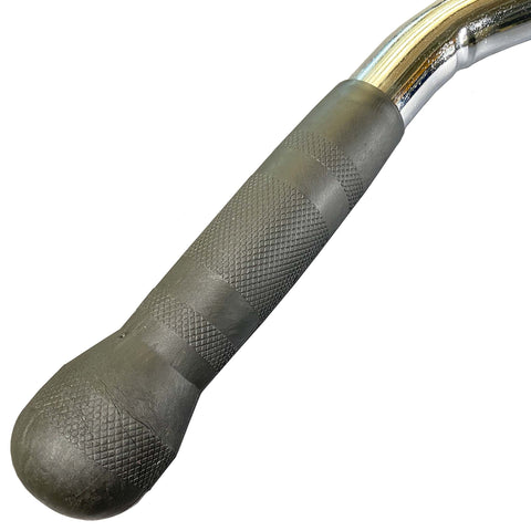 Rubber Wide Lat Pulldown Bar 125cm Cable Attachment