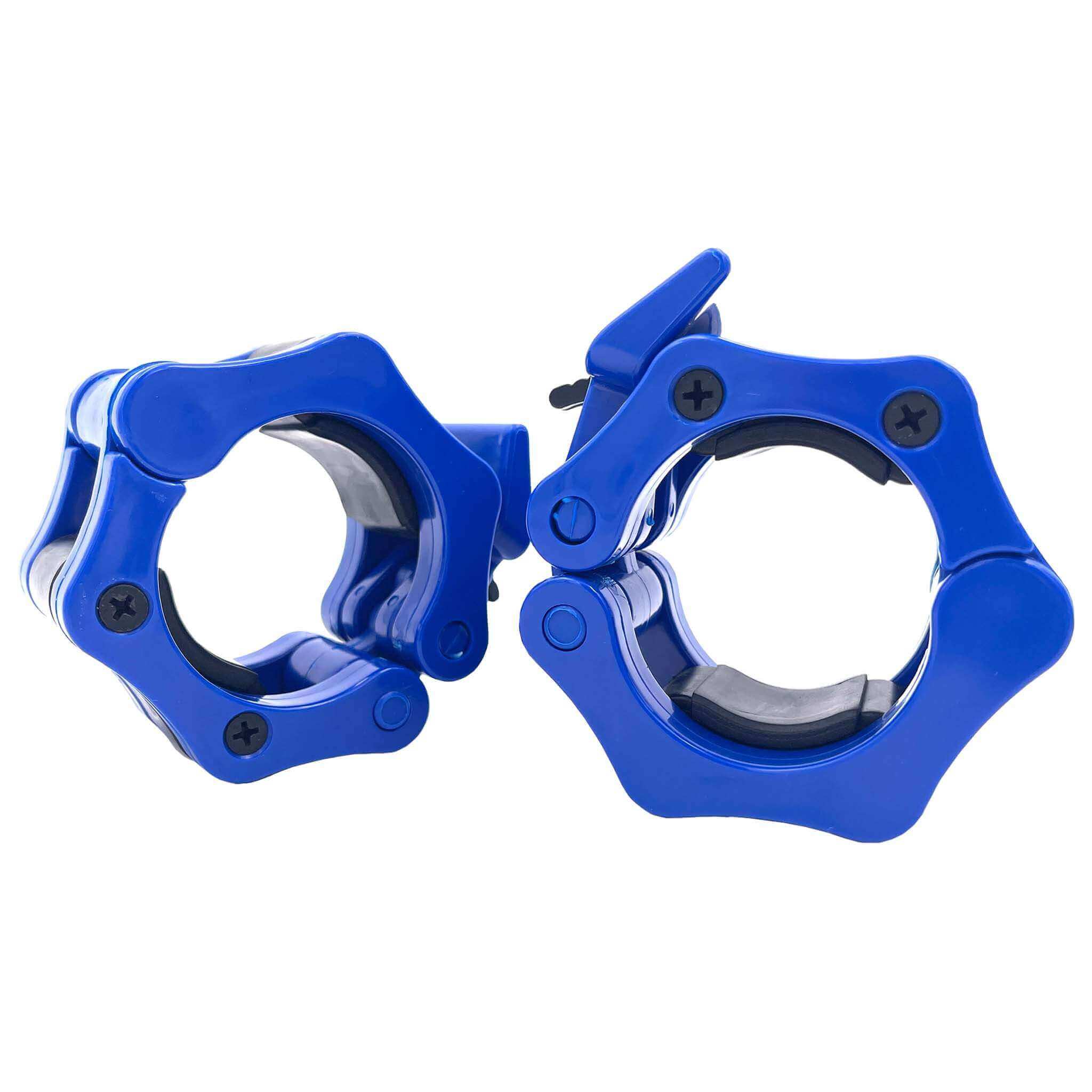 Olympic Barbell Lock Collars - Blue Pair | Insource
