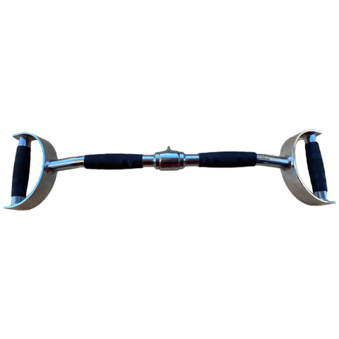 Rubber Lat Pulldown D-Handle 66cm Cable Attachment