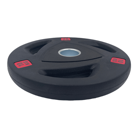 Rubber Coated Tri-grip Weight Plates Type-A (Pairs) - 10kg | Tri Grip Rubber Plates | INSOURCE