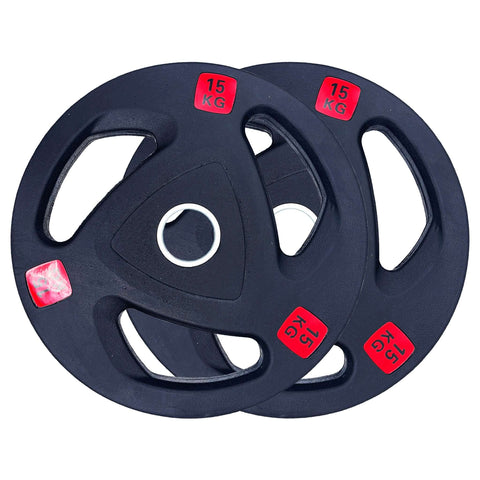 100kg Rubber Tri-Grip Weight Plates Package Type-A | INSOURCE