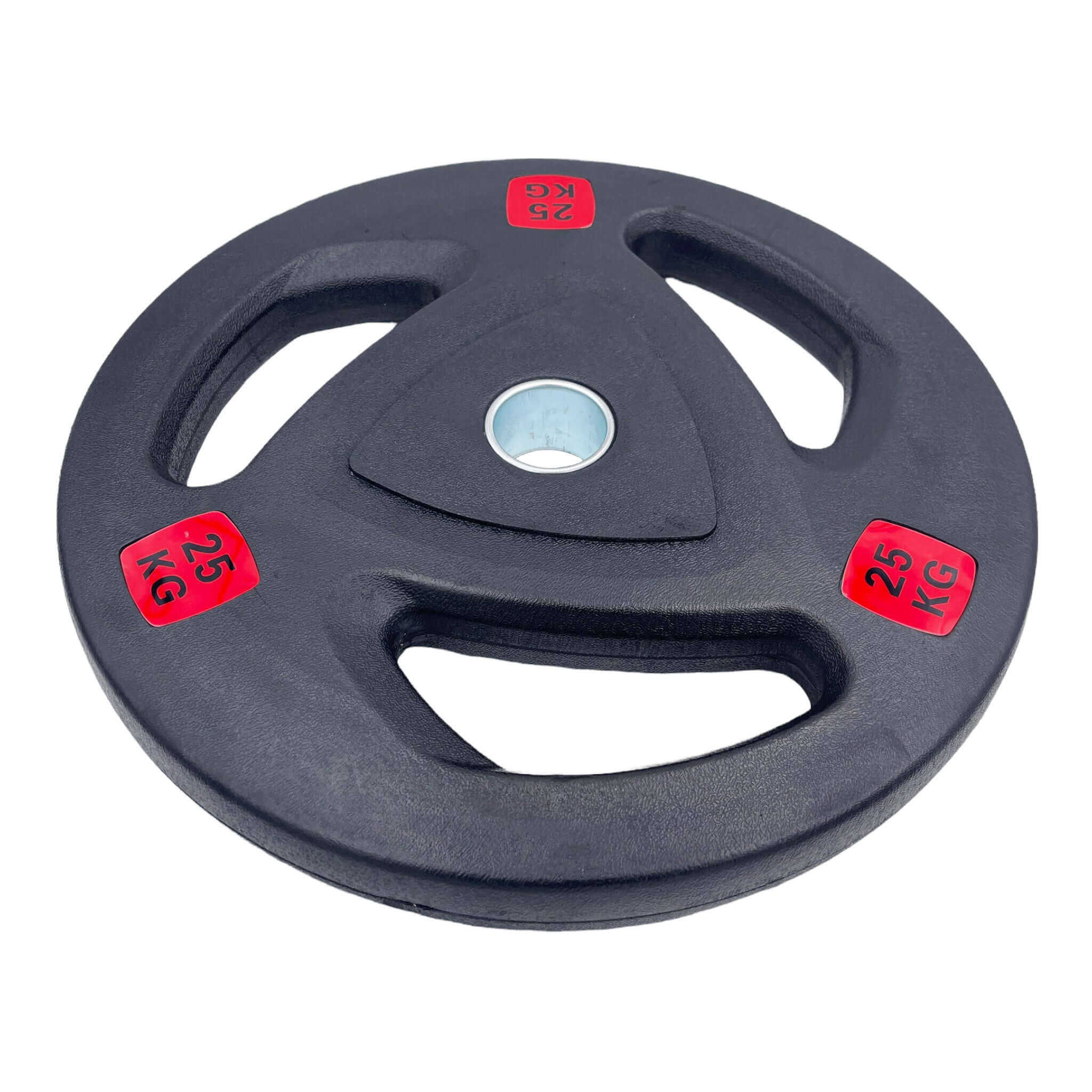 Rubber Coated Tri-grip Weight Plates Type-A (Pairs) - 25kg | Tri Grip Rubber Plates | INSOURCE
