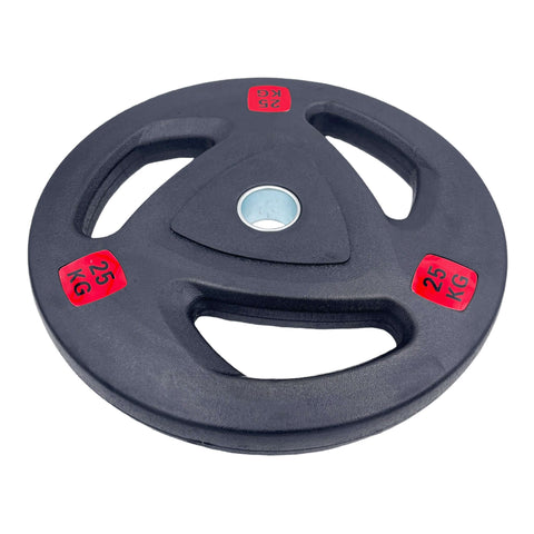 25kg Rubber Tri-grip Weight Plates Type-A Pairs | INSOURCE