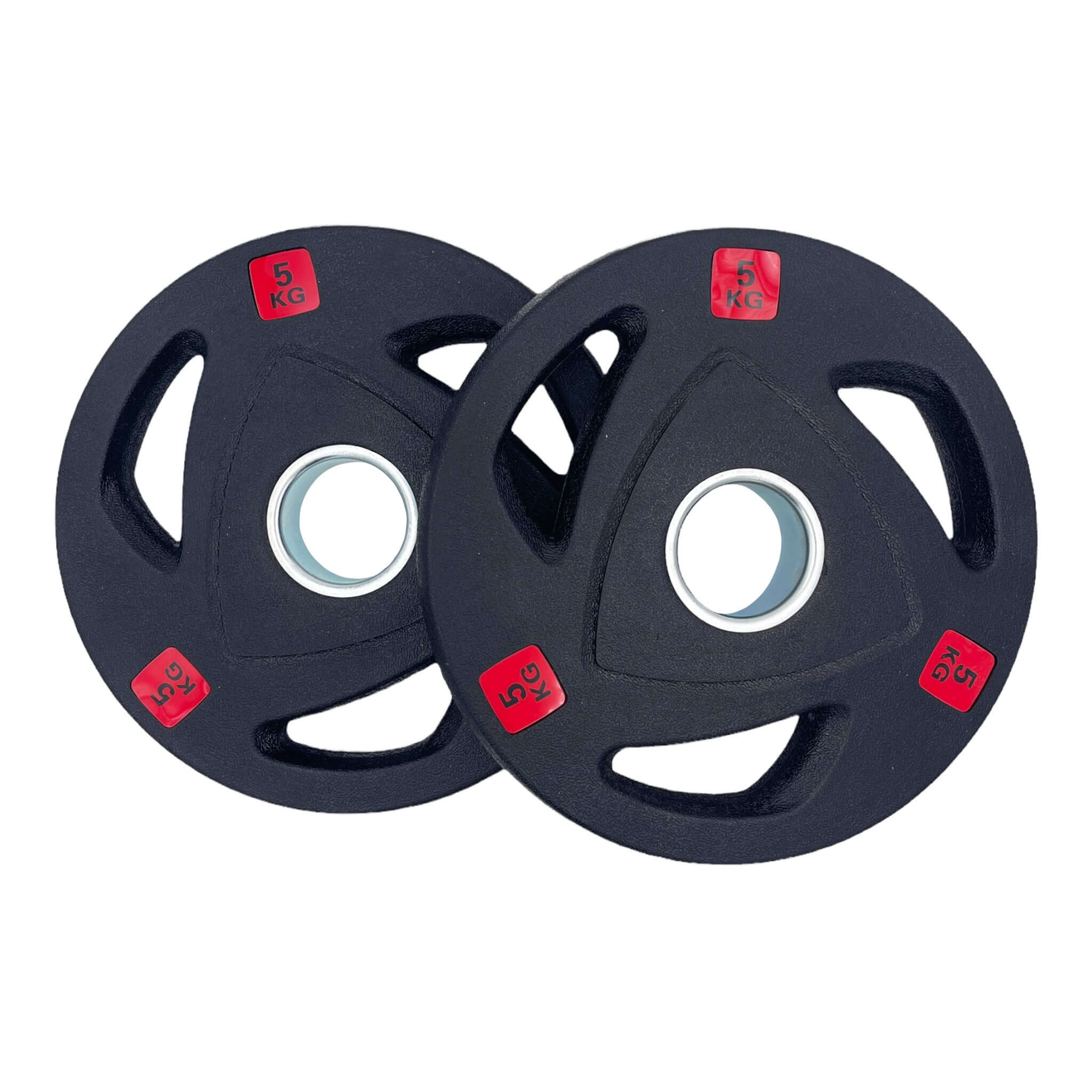 5kg Rubber Tri-grip Weight Plates Type-A Pair | INSOURCE