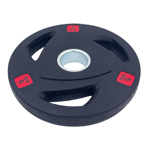 60kg Rubber Tri-Grip Type-A Weight Plates and 2.2m Olympic Barbell 700lb Package