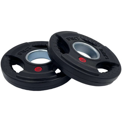 Rubber Coated Type-O Tri-Grip Weight Plates 107.5kg Bundle | Tri Grip Rubber Plates | INSOURCE