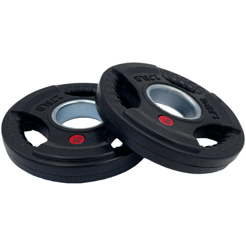 4 x 1.25kg Rubber Tri-grip Weight Plates Type-O | INSOURCE