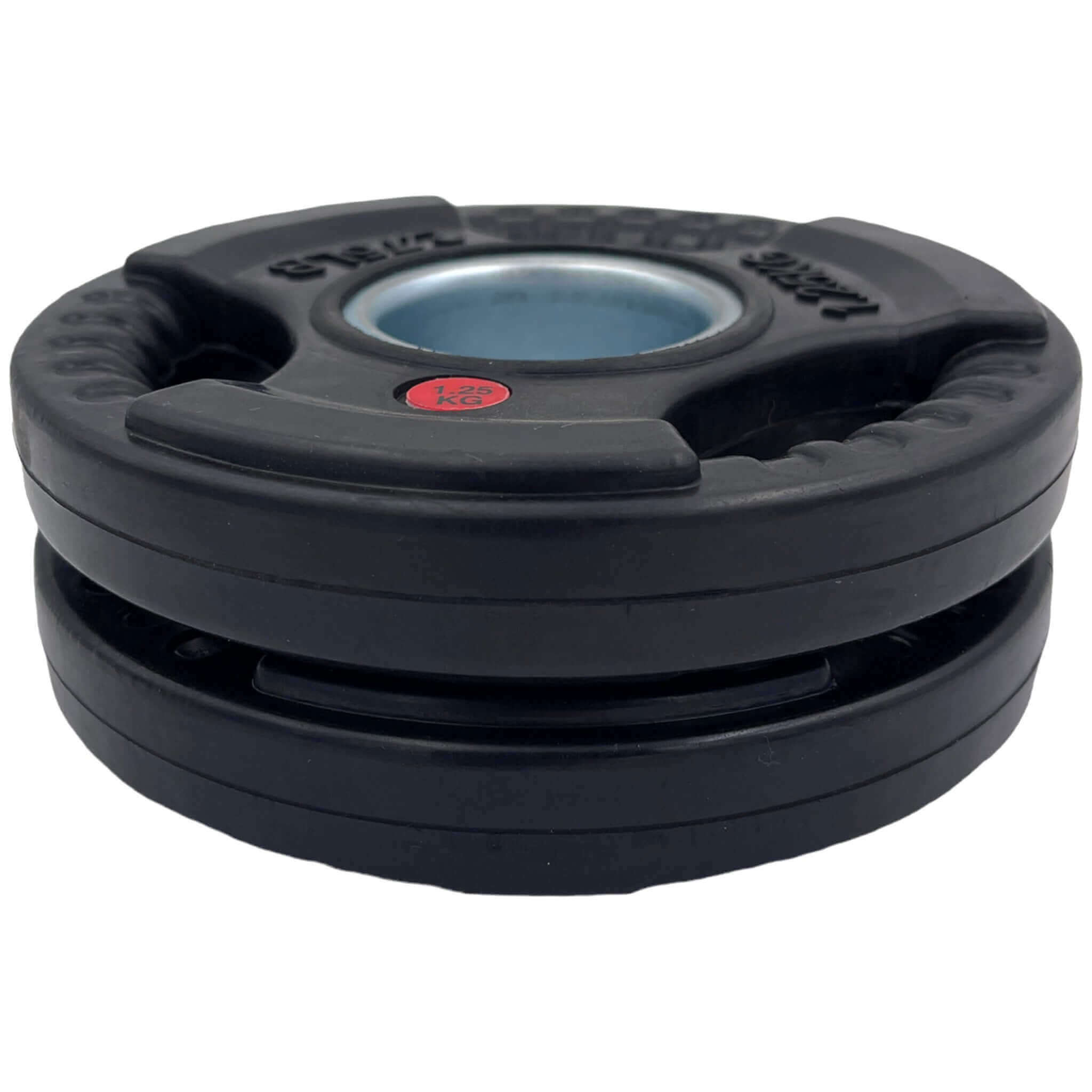 Rubber Coated Tri-grip Weight Plates Type-O (Pairs) - 1.25kg | Tri Grip Rubber Plates | INSOURCE