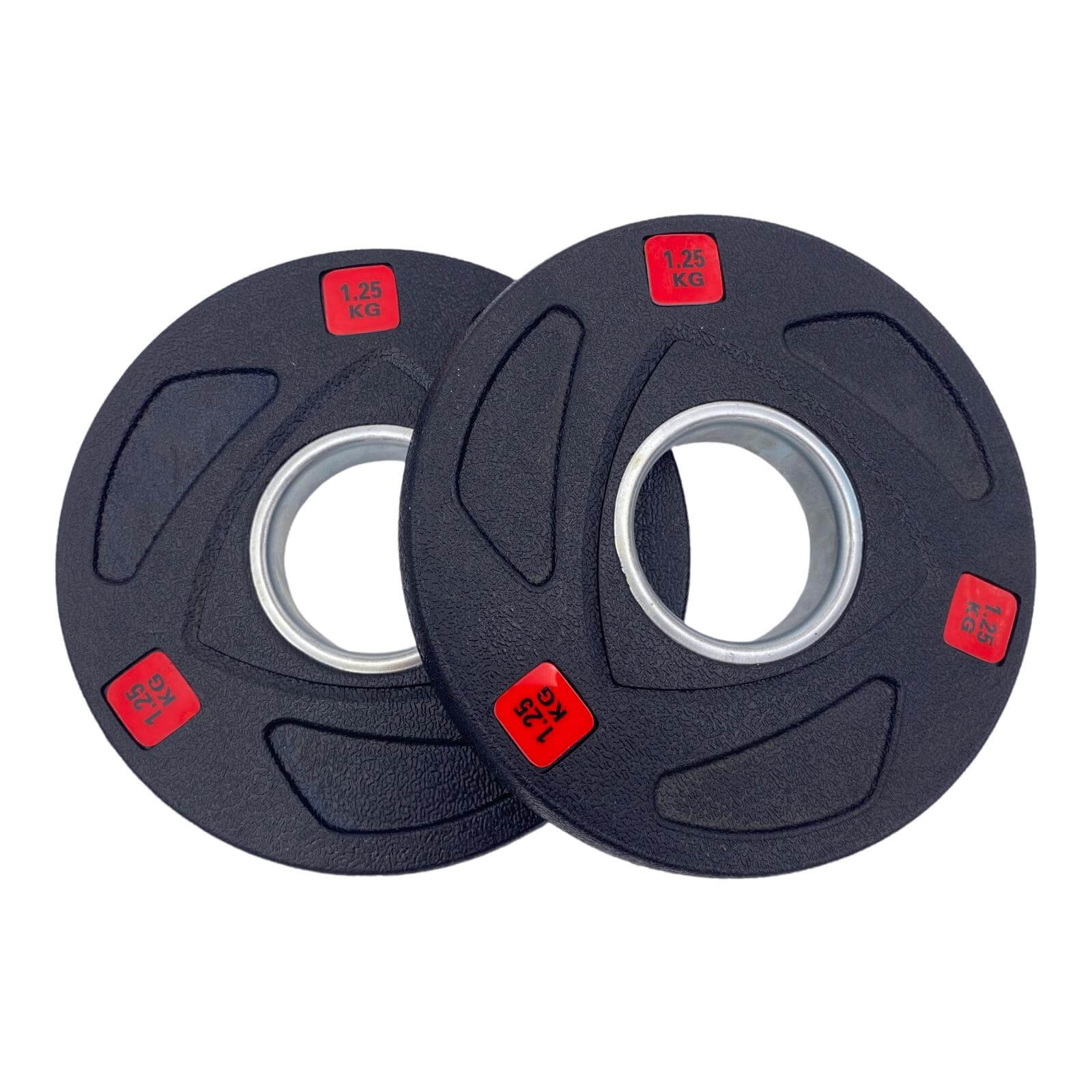 Rubber Tri-grip Weight Plates Type-A Pairs Gym Weightlifting Olympic Fitness | INSOURCE