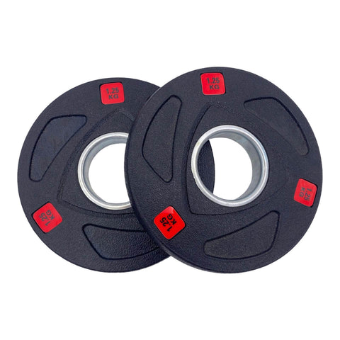 Rubber Coated Type-A Tri-Grip Weight Plates 87.5kg Bundle | Tri Grip Rubber Plates | INSOURCE