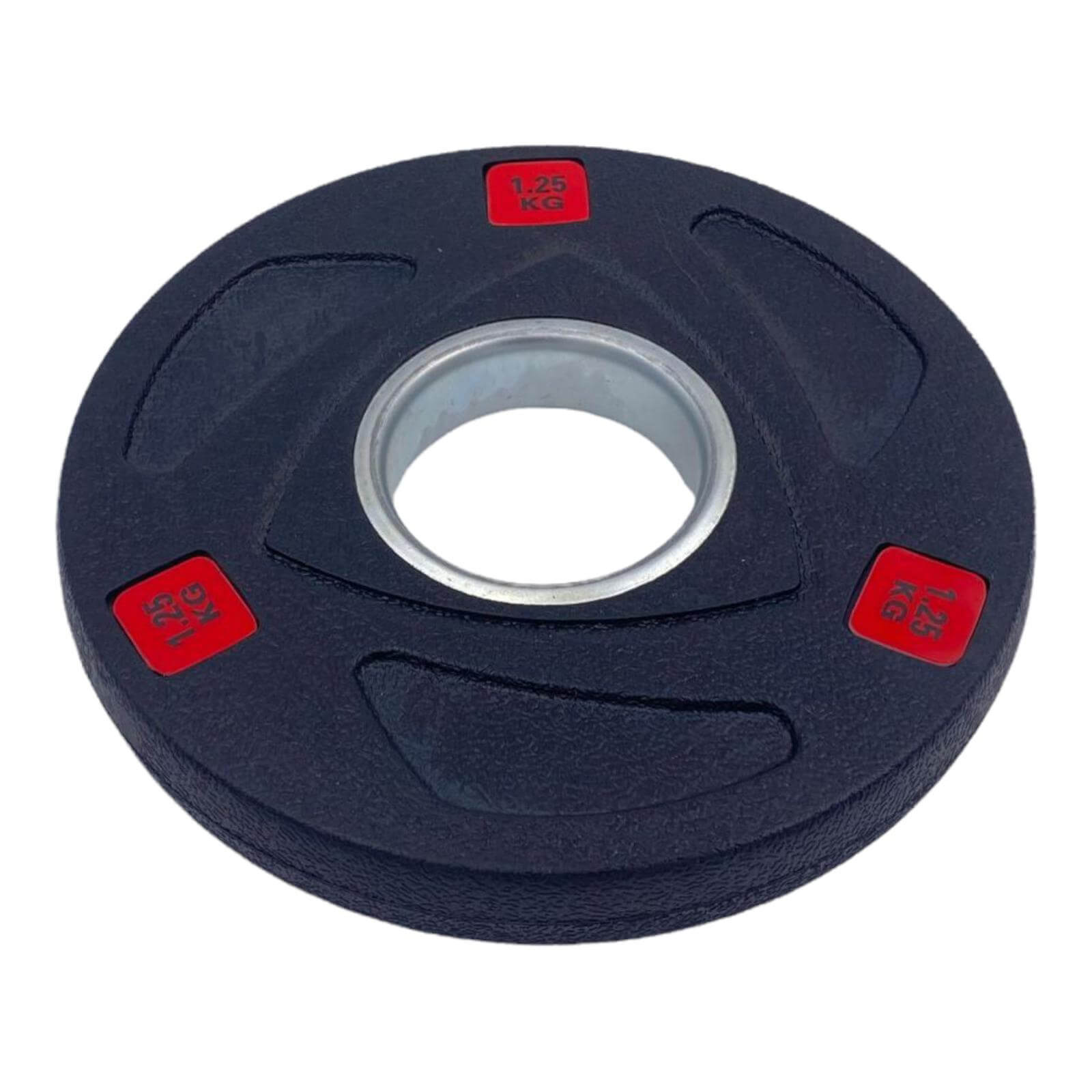 Rubber Coated Tri-grip Weight Plates Type-A (Pairs) - 1.25kg | Tri Grip Rubber Plates | INSOURCE